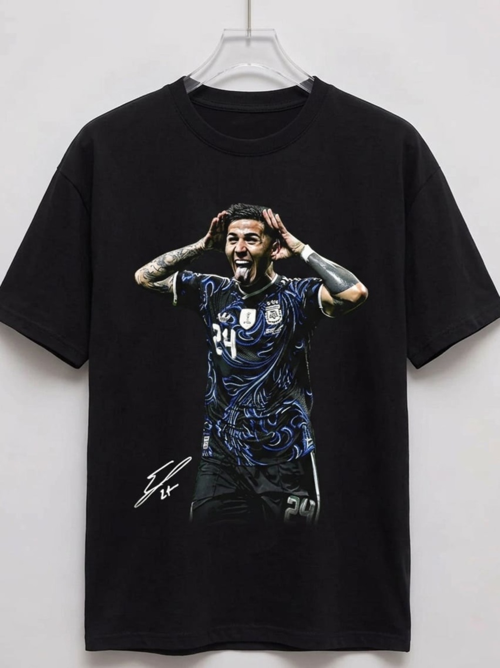 ENZO FERNANDEZ "CAN'T HEAR YOU" Argentina WC 2026 T-Shirt